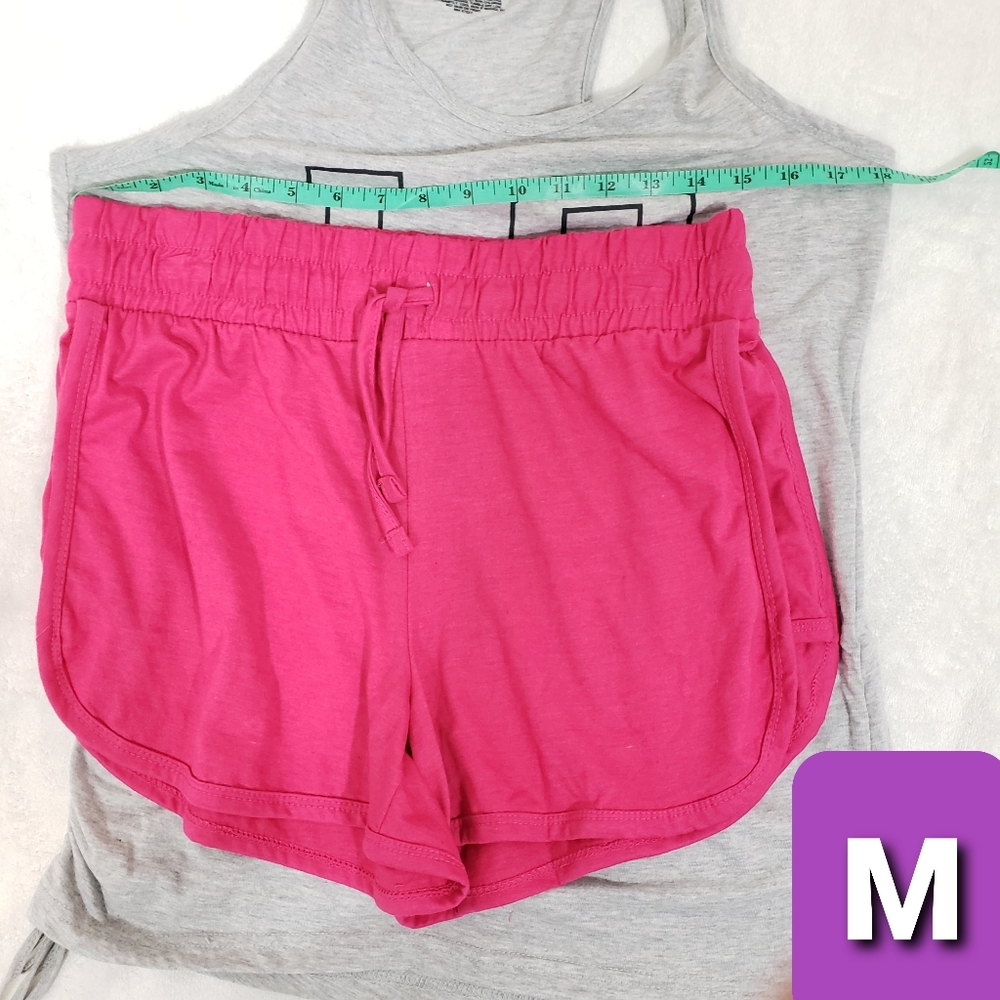 🆕2 Piece Love Pajamas Sleep Set Tank Shorts - Picture 7 of 7